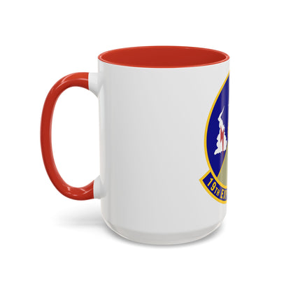 19th Expeditionary Weather Squadron (U.S. Air Force) Accent Coffee Mug