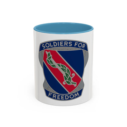 43rd Adjutant General Battalion (U.S. Army) Accent Coffee Mug