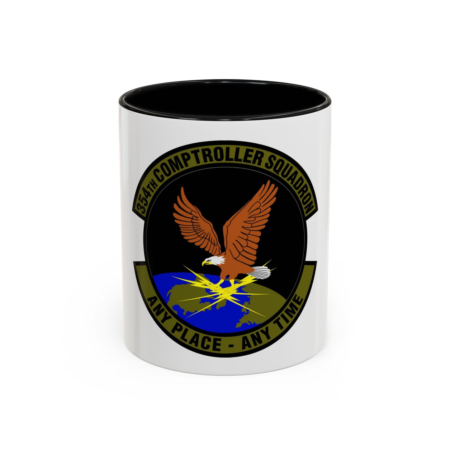 354th Comptroller Squadron (U.S. Air Force) Accent Coffee Mug