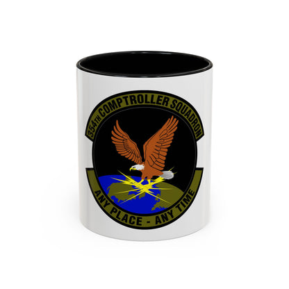 354th Comptroller Squadron (U.S. Air Force) Accent Coffee Mug