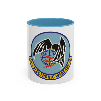 68th Electronic Warfare Squadron (U.S. Air Force) Accent Coffee Mug