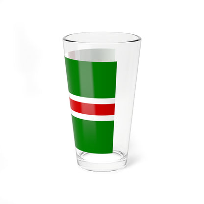 Flag of Smaland 8-11 (Sweden) Pint Glass 16oz
