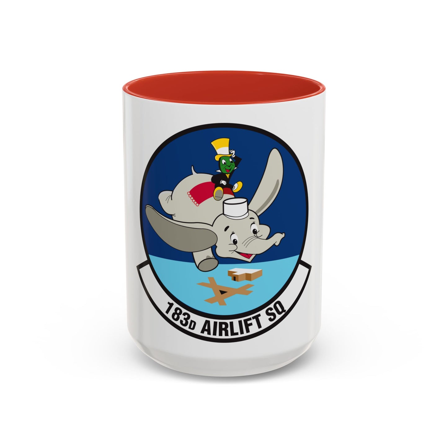 183 Airlift Squadron (U.S. Air Force) Accent Coffee Mug
