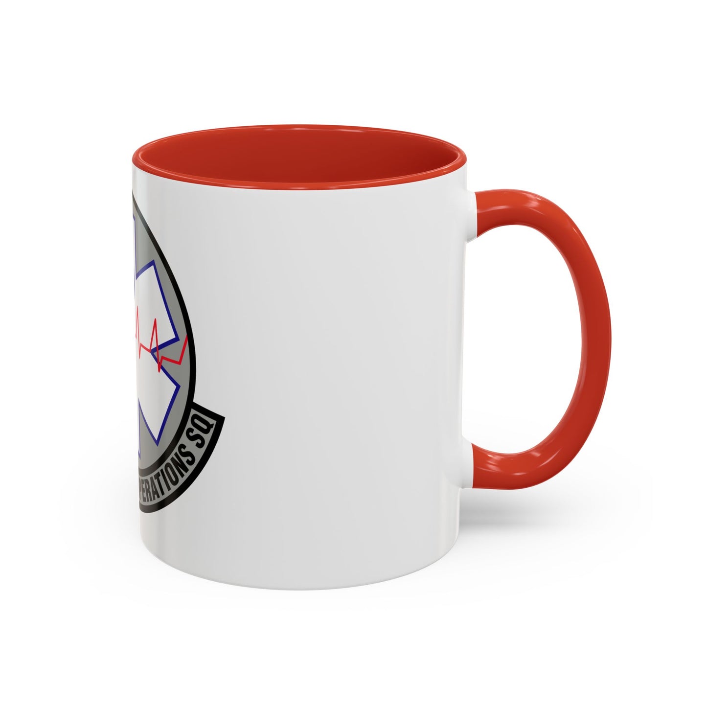 7 Healthcare Operations Squadron AFGSC (U.S. Air Force) Accent Coffee Mug