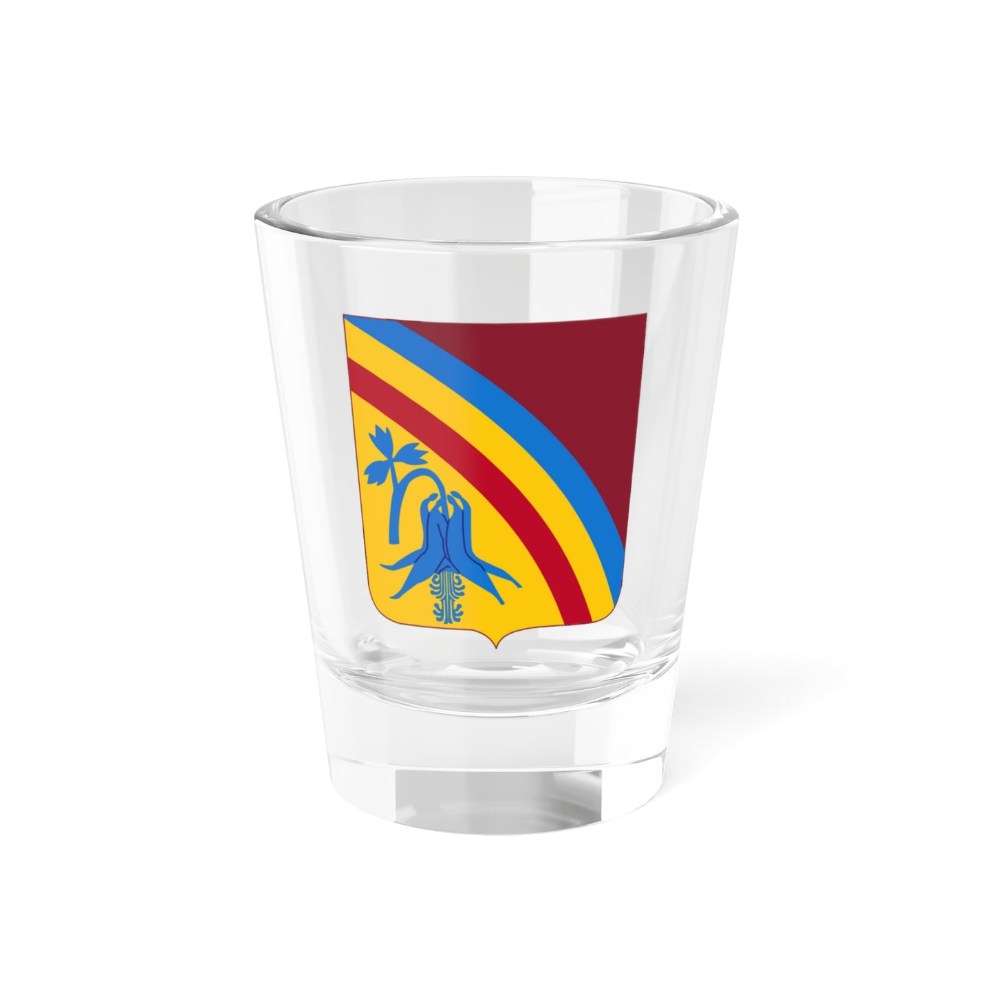 22 Transportation Battalion 2 (U.S. Army) Shot Glass 1.5oz