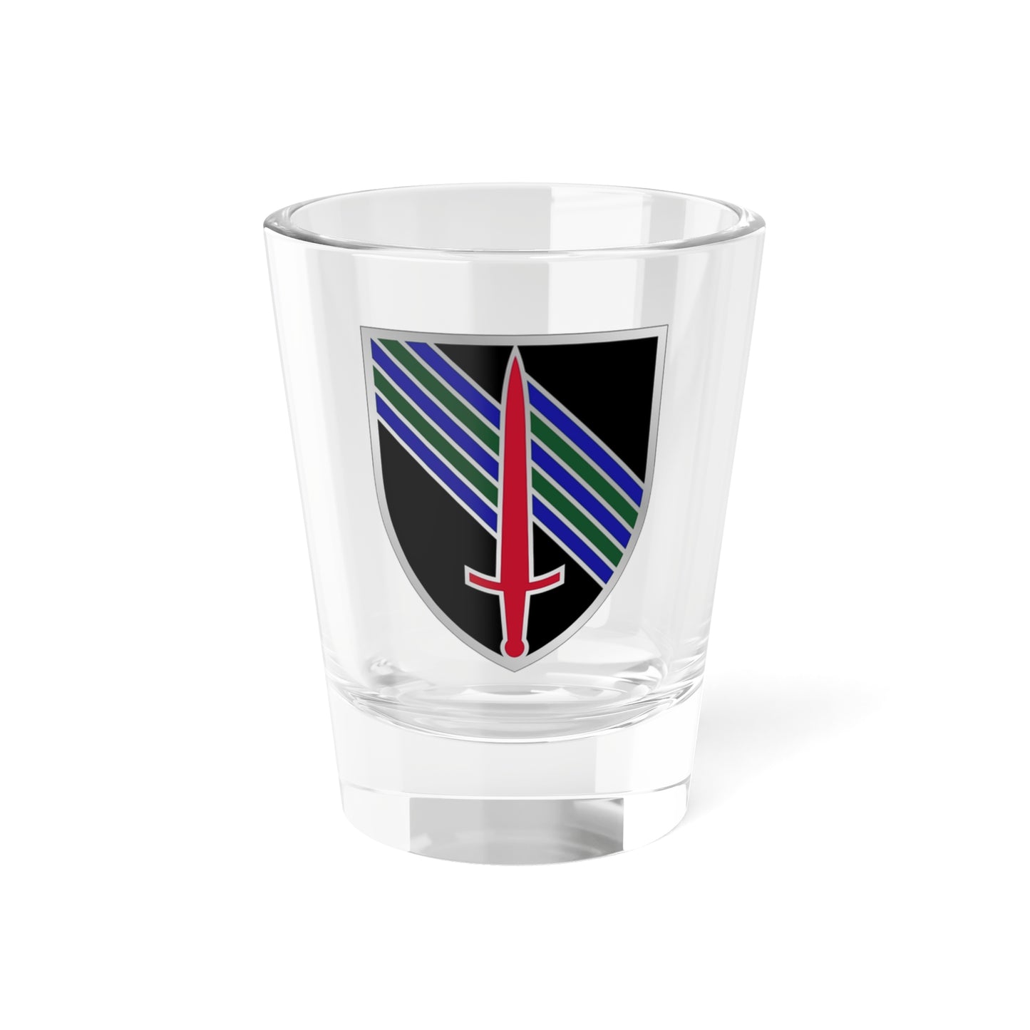 Verre à liqueur de la 5e Brigade d'assistance aux forces de sécurité (armée américaine) 1,5 oz