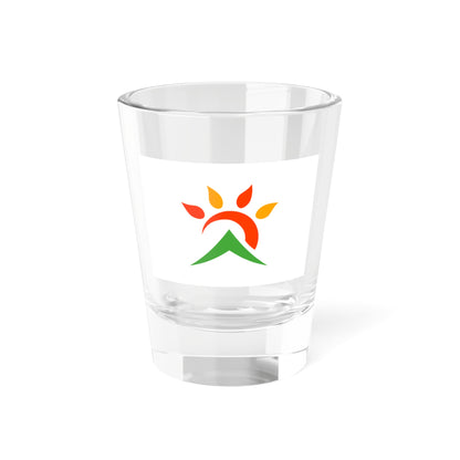 Flag of Asago Hyogo (Japan) Shot Glass 1.5oz