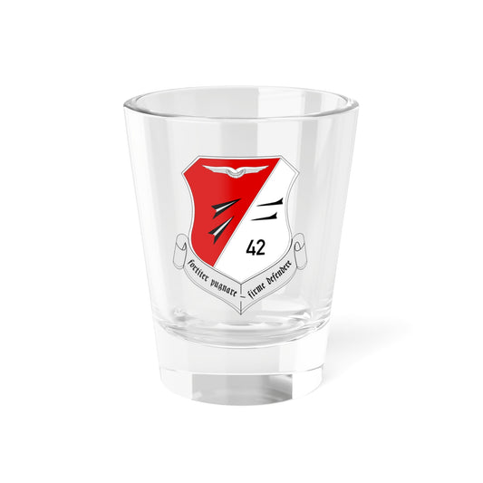 FlaRakGrp 42 wappen (Germany) (Coat of Arms) Shot Glass 1.5oz