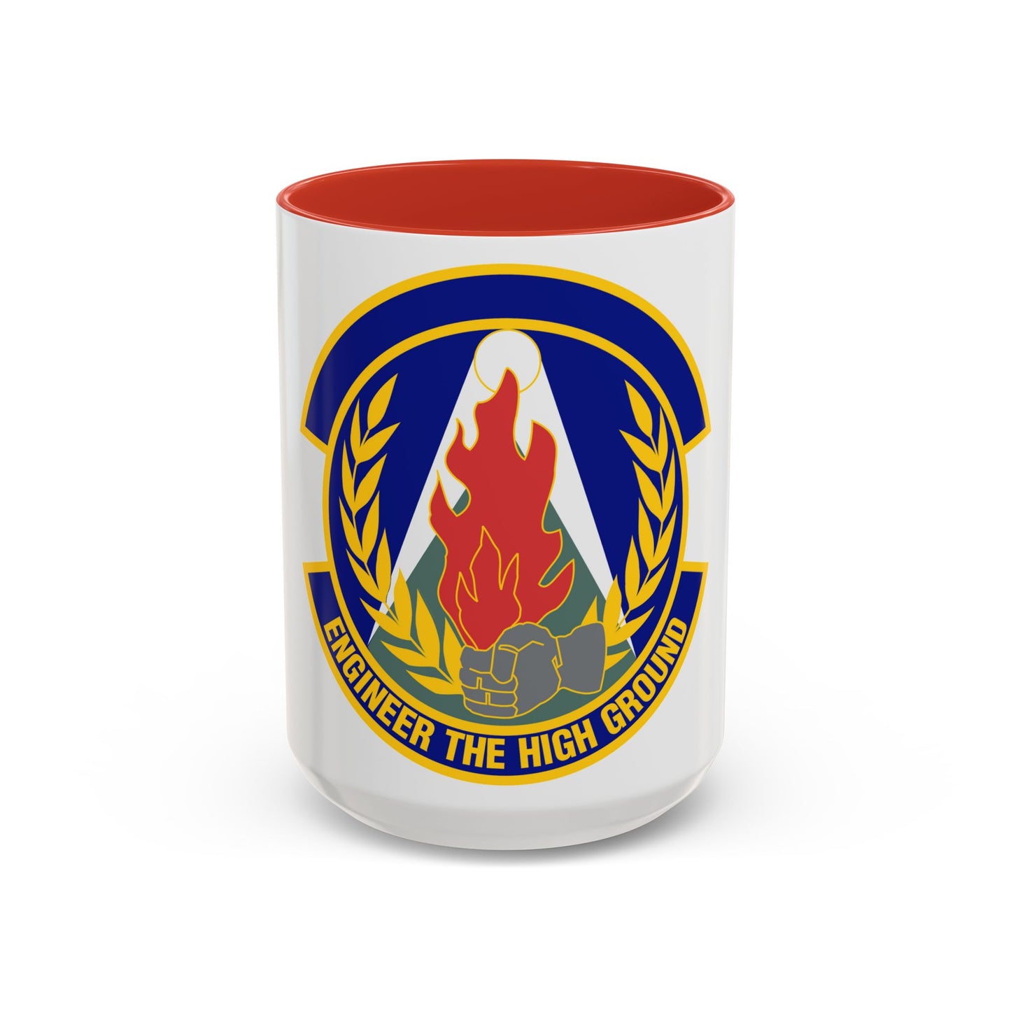 50th Civil Engineer Squadron (U.S. Air Force) Accent Coffee Mug