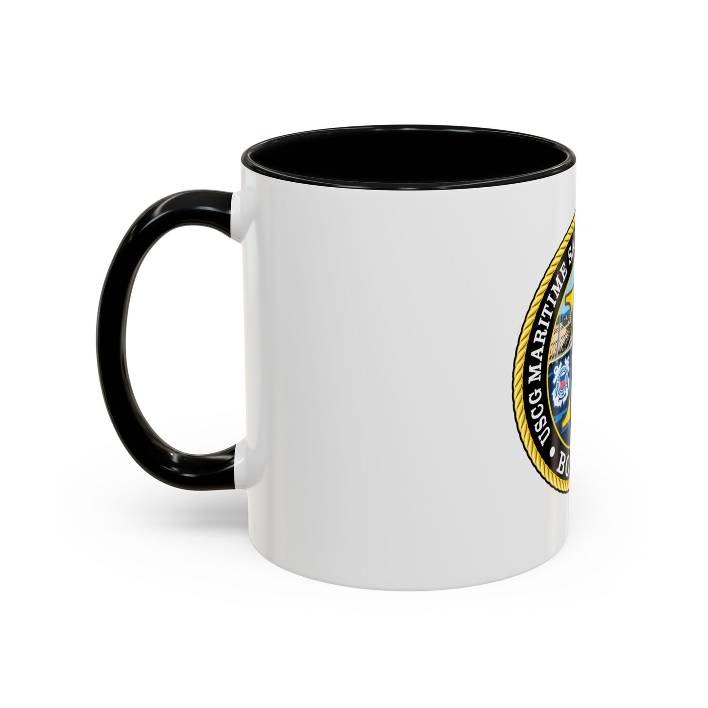 USCG Maritime Safety & Sec Team MSST Boston (U.S. Coast Guard) Accent Coffee Mug