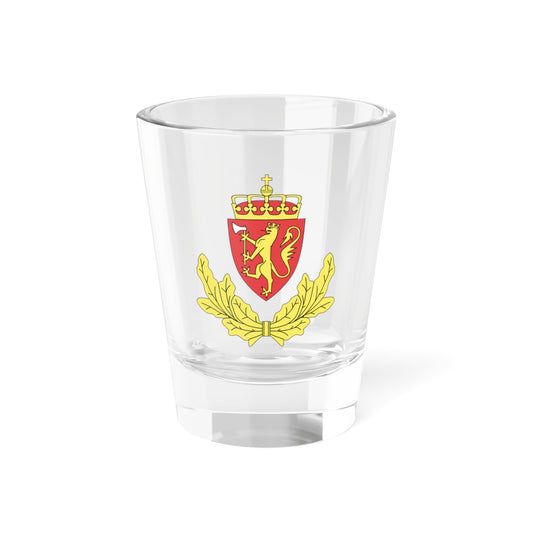 Coat of arms of the Norwegian Border Police - Shot Glass 1.5oz