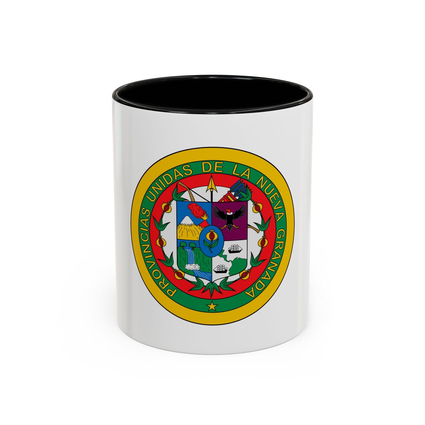 Coat of arms of United Provinces of New Granada 2 - Accent Coffee Mug