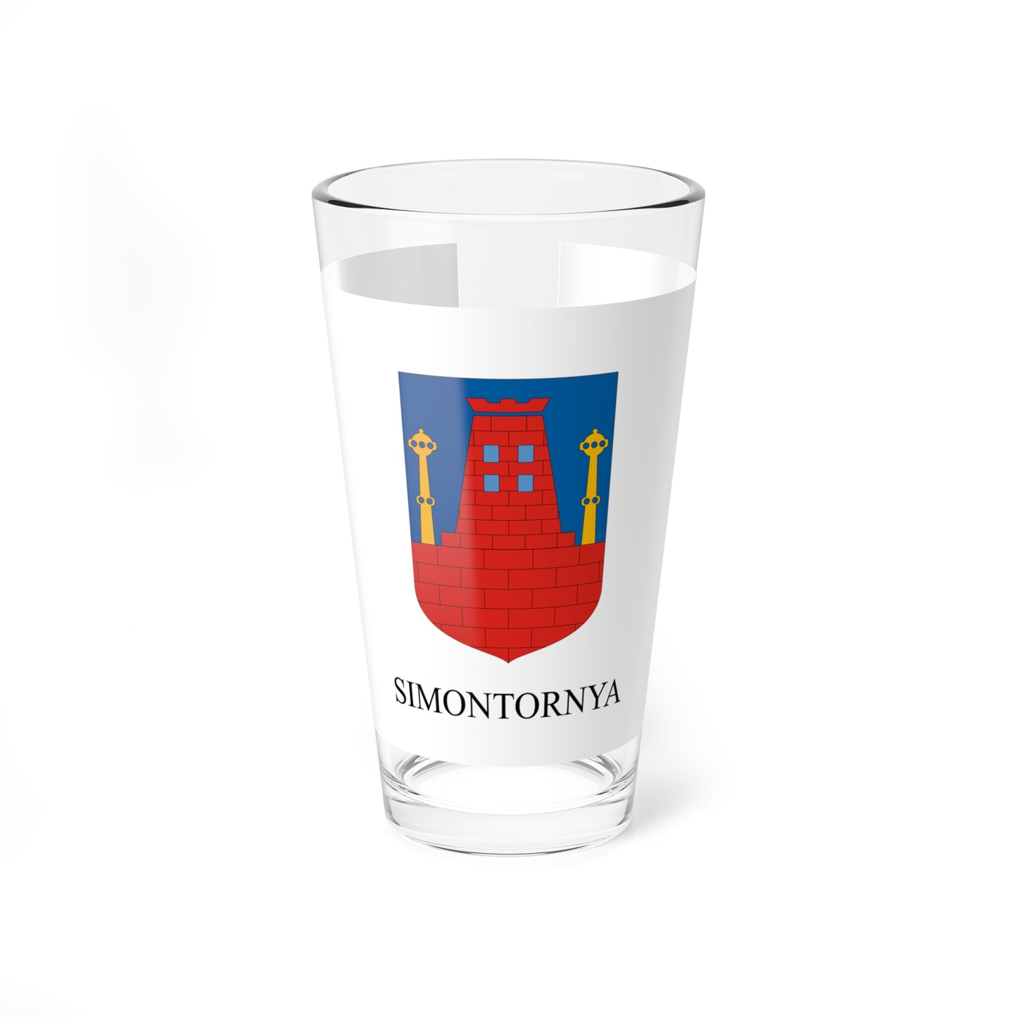 Flag of Simontornya (Hungary) Pint Glass 16oz