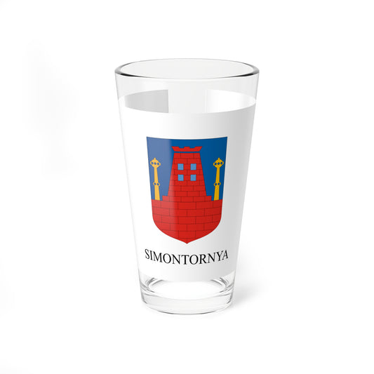 Flag of Simontornya (Hungary) Pint Glass 16oz