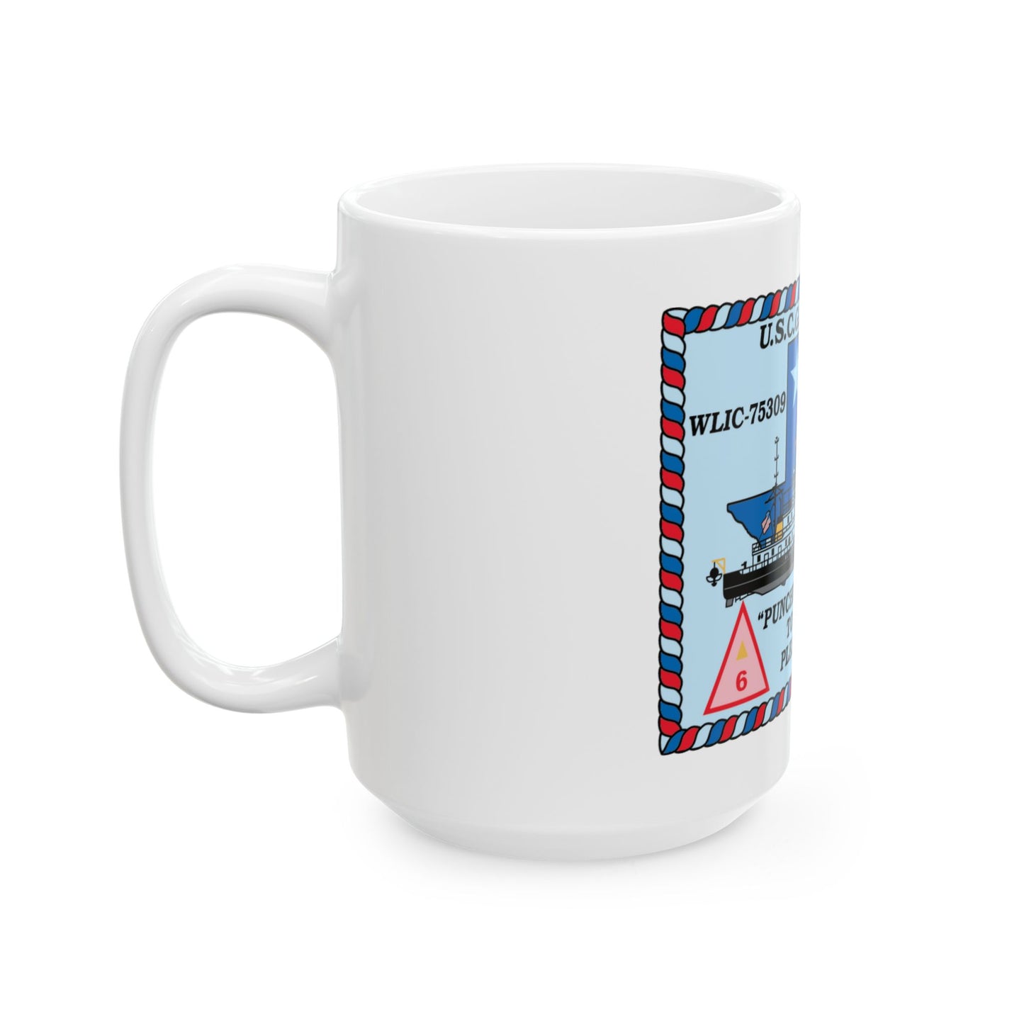 USCGC Hatchet WLIC 75309 (U.S. Coast Guard) White Coffee Mug