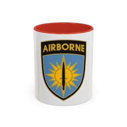 Special Operations Command Pacific 3 (U.S. Army) Accent Coffee Mug