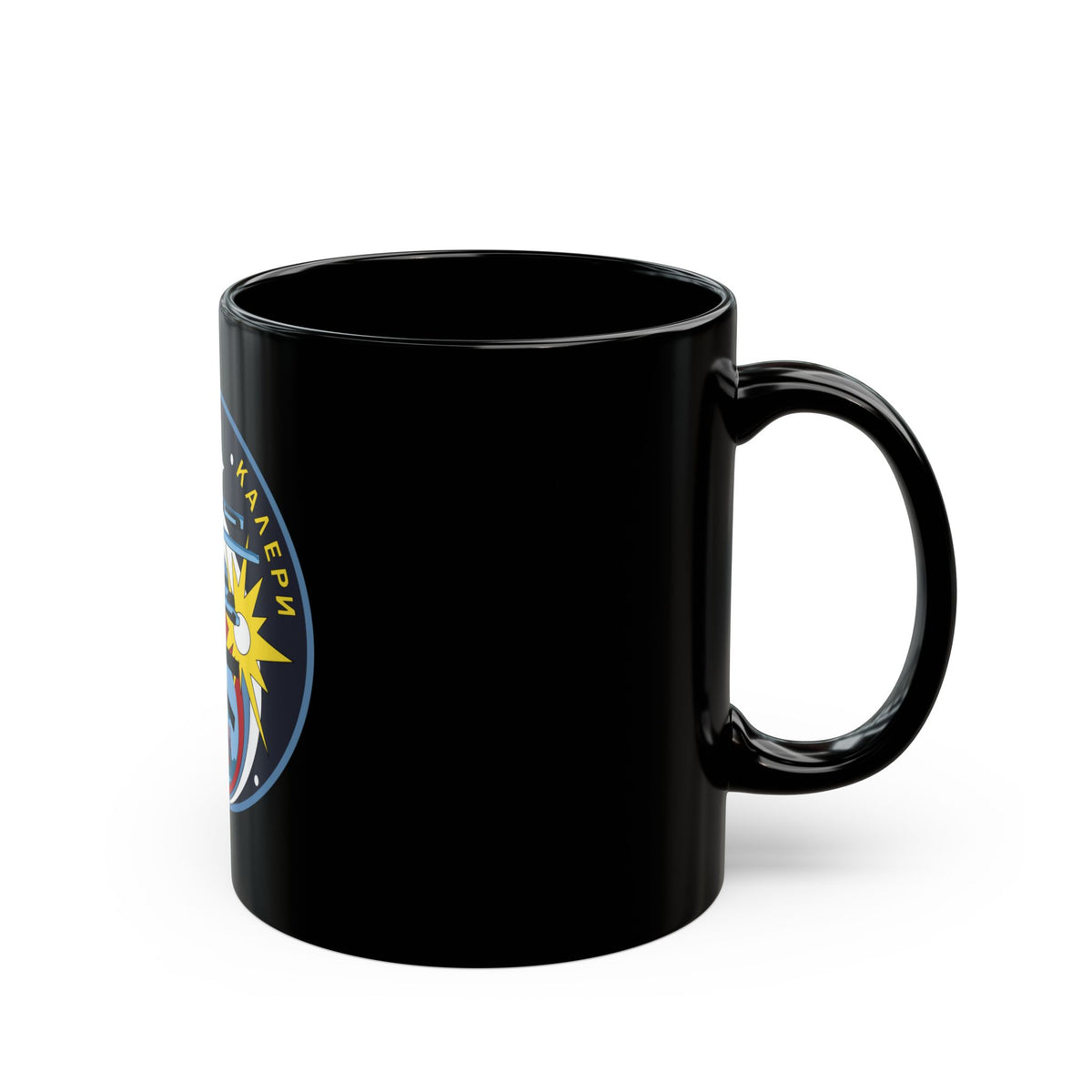 Soyuz TM-30 (Soyuz Programme) Black Coffee Mug