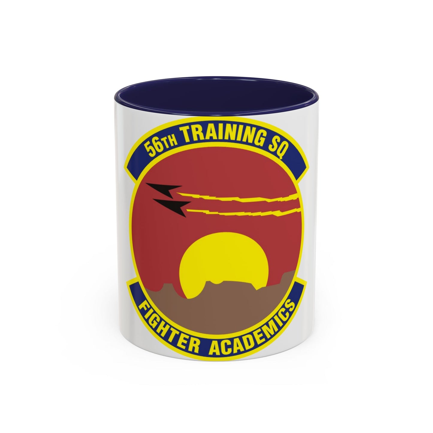 56 Training Squadron AETC (U.S. Air Force) Accent Coffee Mug