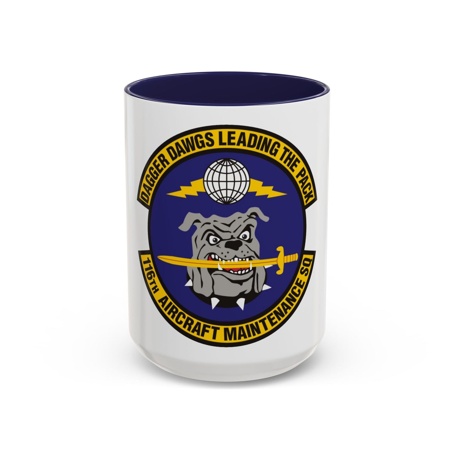 116th Aircraft Maintenance Squadron (U.S. Air Force) Accent Coffee Mug
