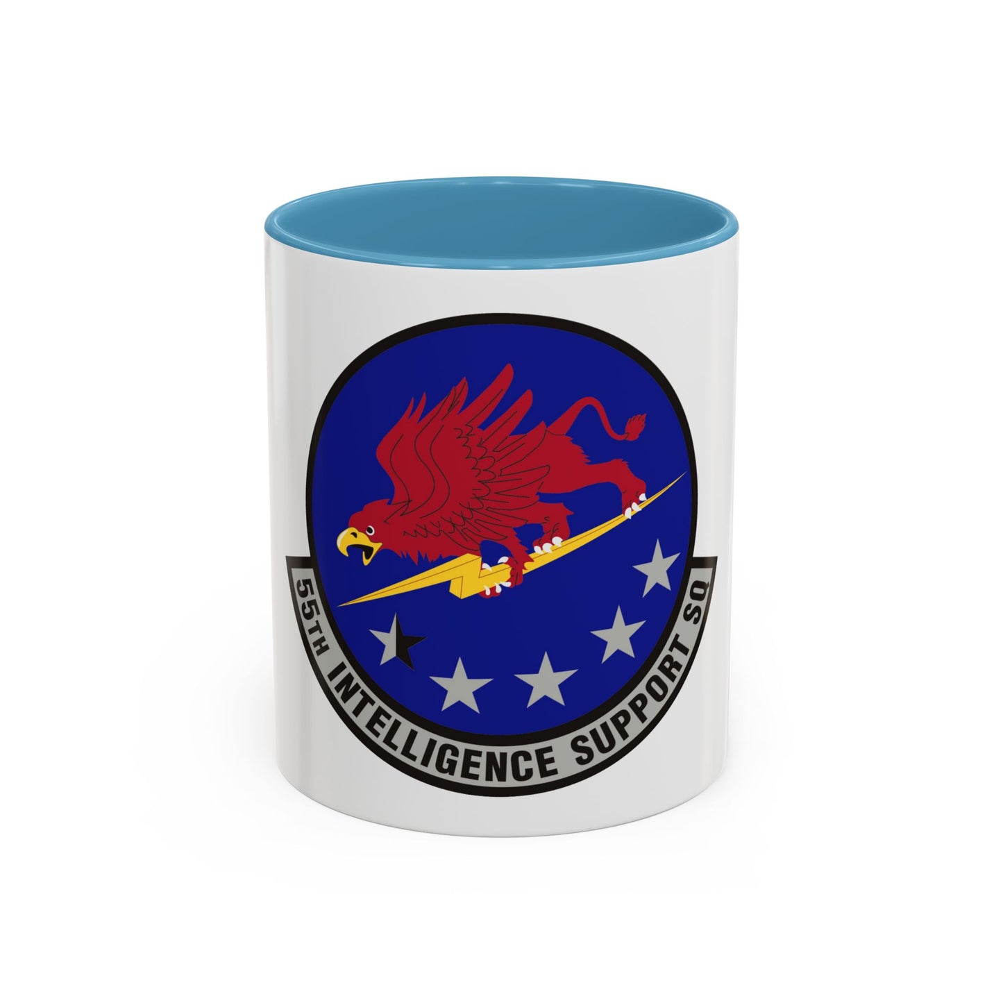 55th Intelligence Support Squadron (U.S. Air Force) Accent Coffee Mug