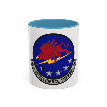 55th Intelligence Support Squadron (U.S. Air Force) Accent Coffee Mug
