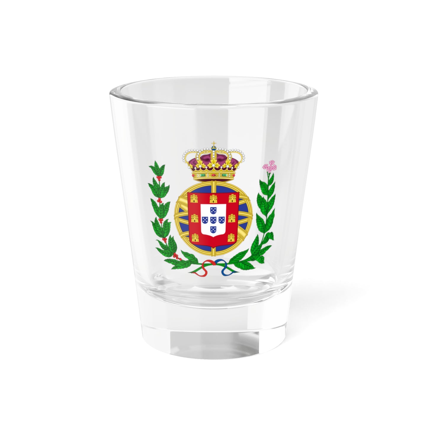 Arms of the United Kingdom of Portugal, Brazil and the Algarves (1815-1825) - Shot Glass 1.5oz