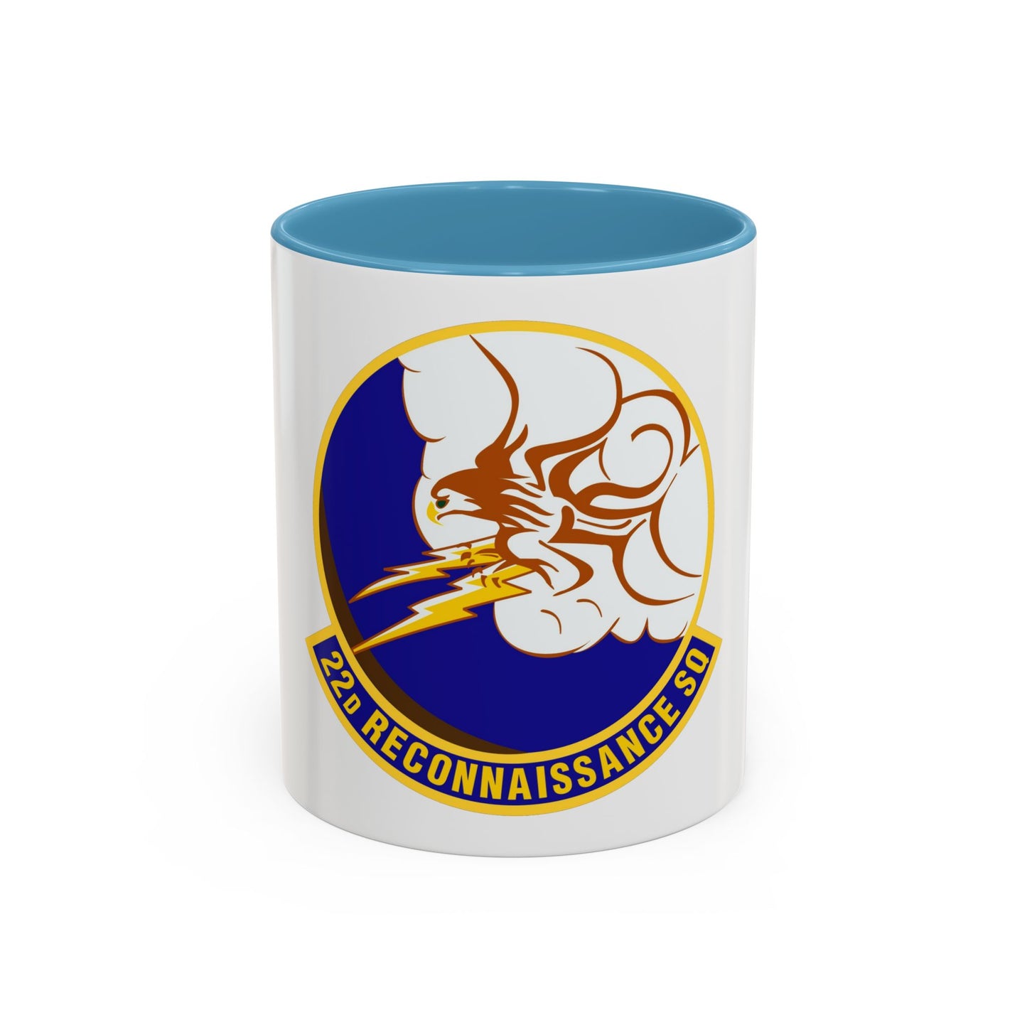 22d Reconnaissance Squadron (U.S. Air Force) Accent Coffee Mug