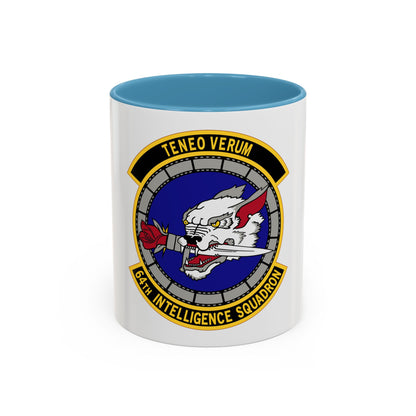 64 Intelligence Squadron AFRC (U.S. Air Force) Accent Coffee Mug