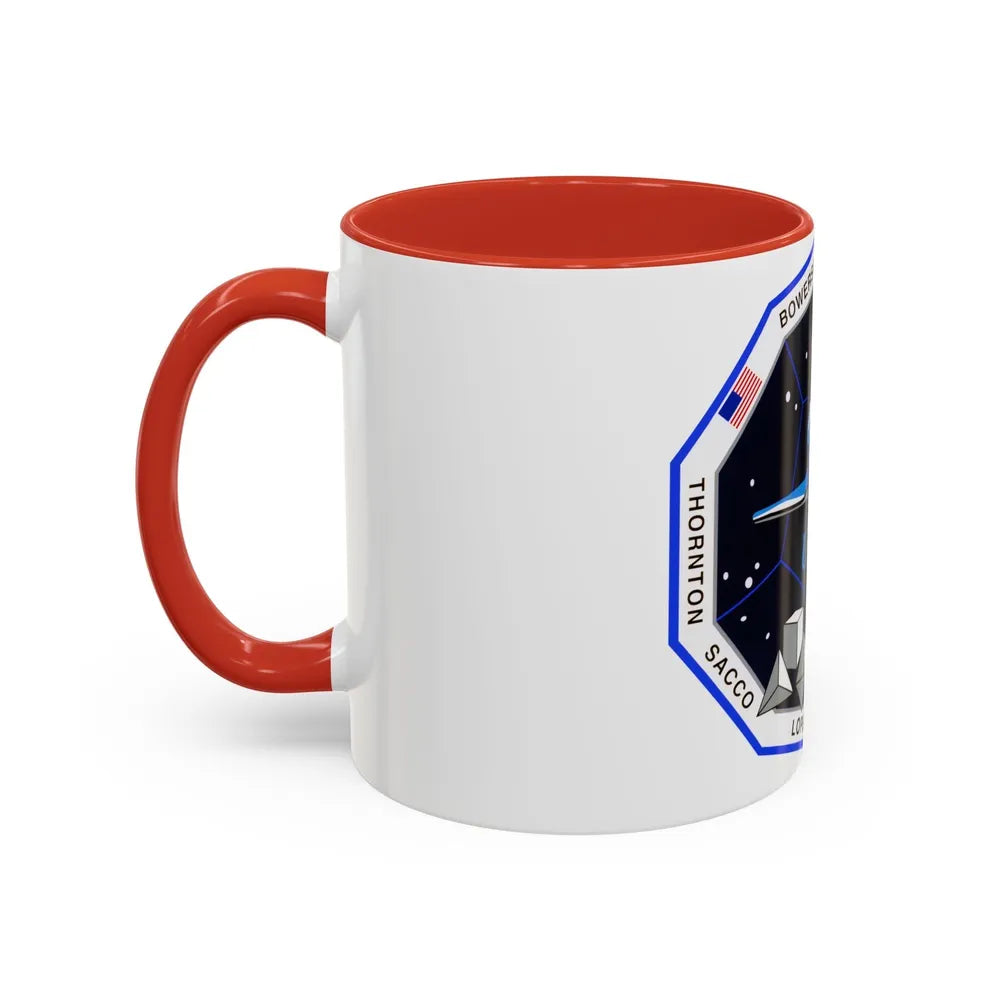 STS 73 (NASA) Accent Coffee Mug-Go Mug Yourself