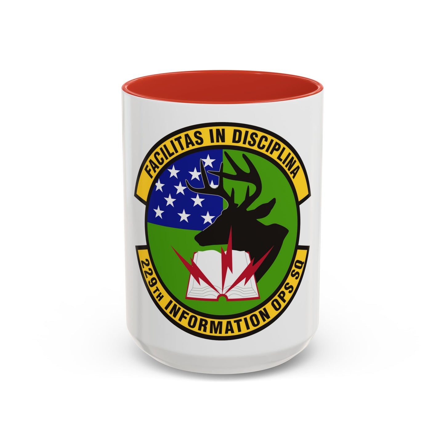 229th Information Operations Squadron (U.S. Air Force) Accent Coffee Mug