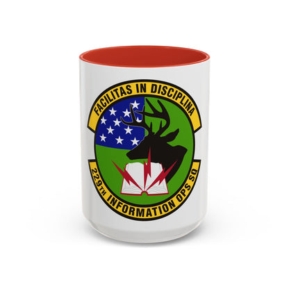 229th Information Operations Squadron (U.S. Air Force) Accent Coffee Mug