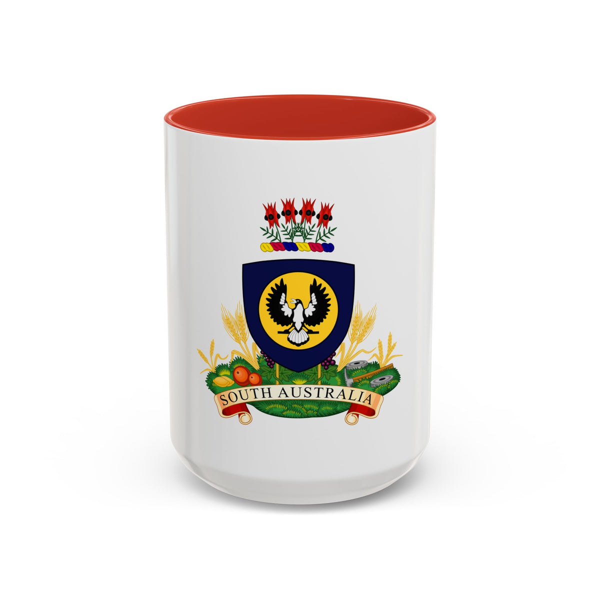 Coat of arms of South Australia - Accent Coffee Mug