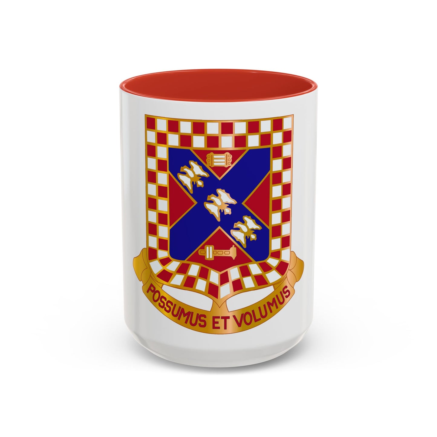 140th Field Artillery Battalion (U.S. Army) Accent Coffee Mug