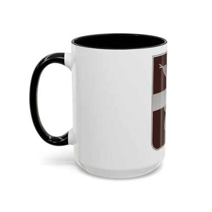 57 Medical Battalion (U.S. Army) Accent Coffee Mug