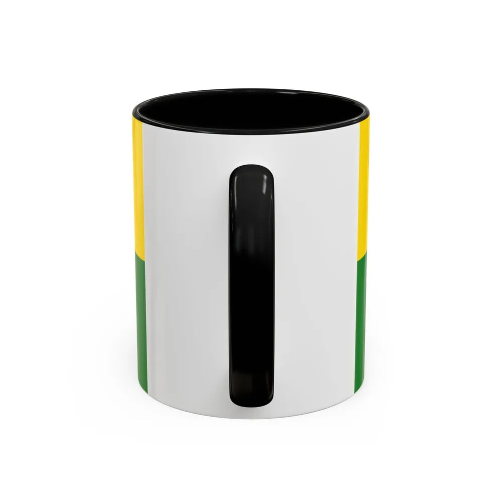 Flag of Deggendorf Germany - Accent Coffee Mug-Go Mug Yourself