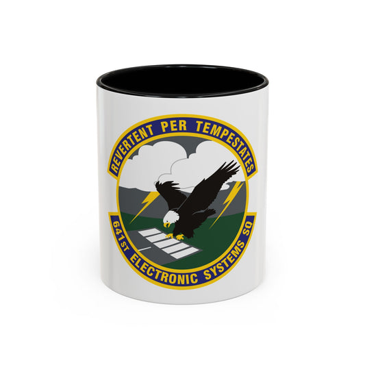 641st Electronic Systems Squadron (U.S. Air Force) Accent Coffee Mug