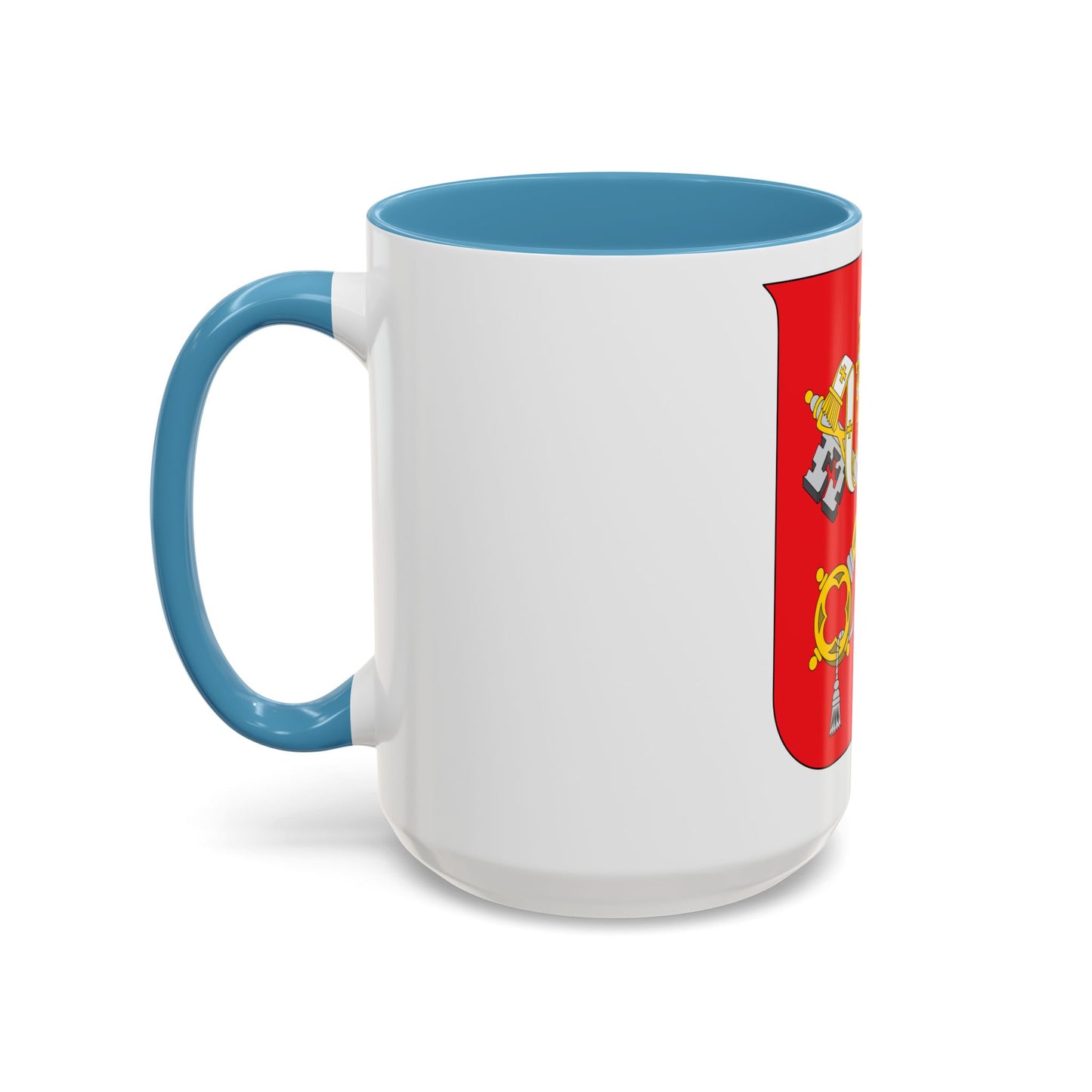 Coat of arms of Vatican City State - Accent Coffee Mug