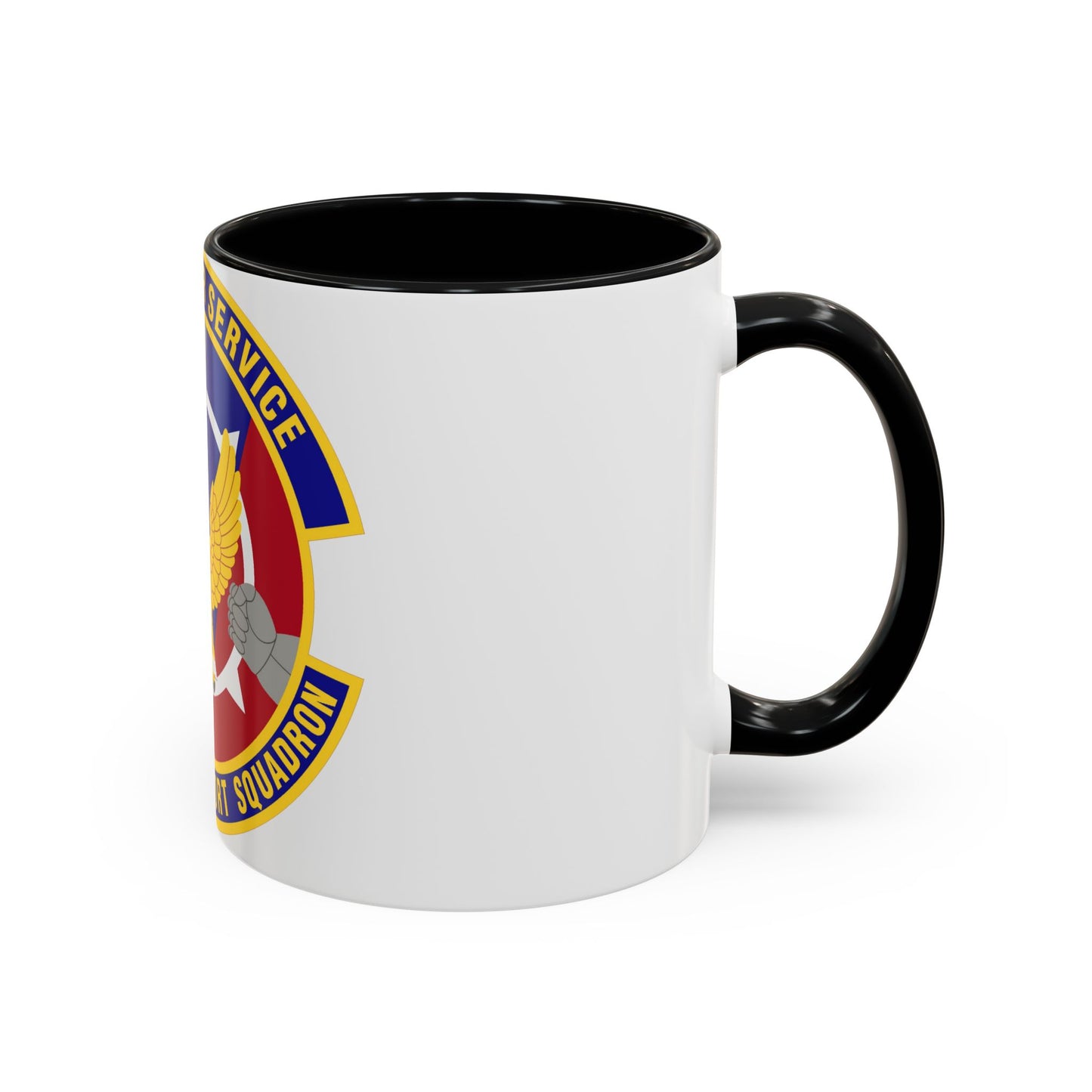 87 Force Support Squadron AMC (U.S. Air Force) Accent Coffee Mug