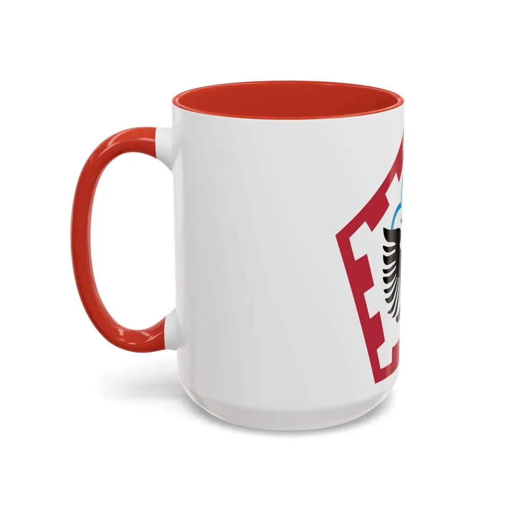 555th Engineer Brigade (U.S. Army) Accent Coffee Mug-Go Mug Yourself