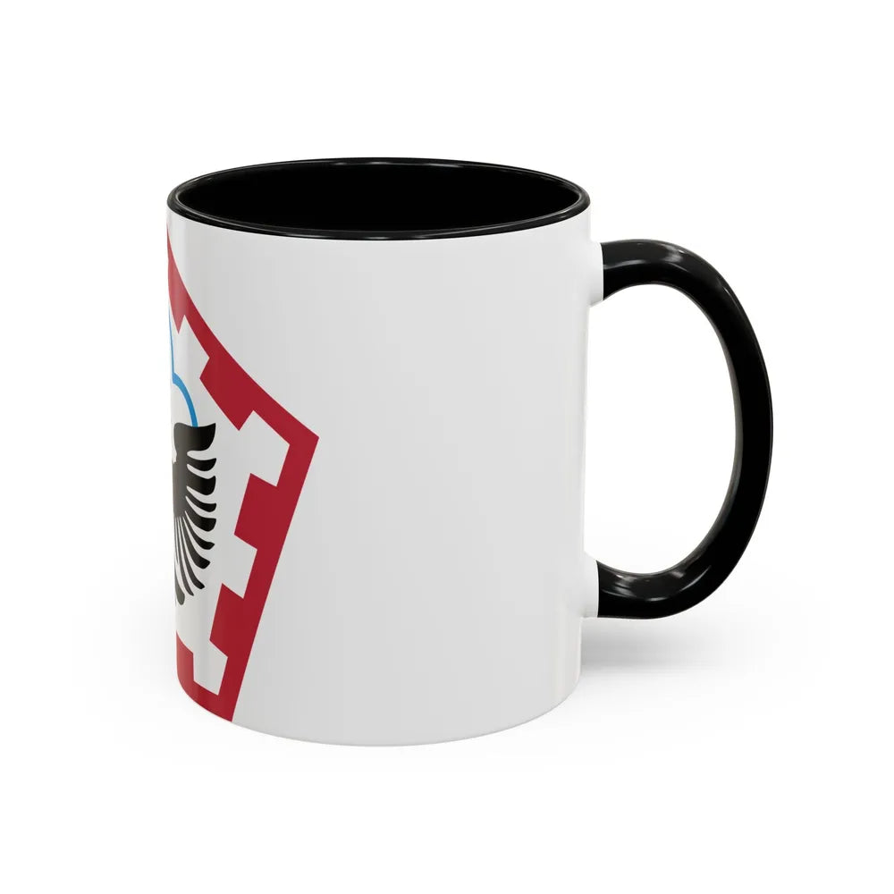 555th Engineer Brigade (U.S. Army) Accent Coffee Mug-Go Mug Yourself