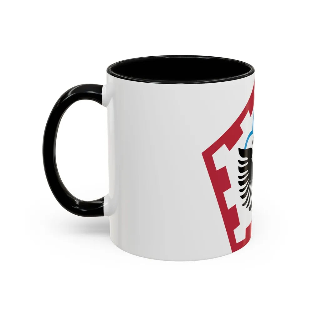 555th Engineer Brigade (U.S. Army) Accent Coffee Mug-Go Mug Yourself