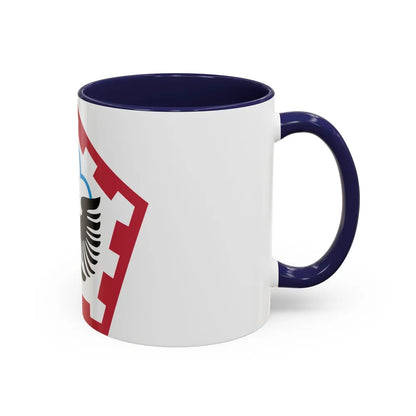 555th Engineer Brigade (U.S. Army) Accent Coffee Mug-Go Mug Yourself