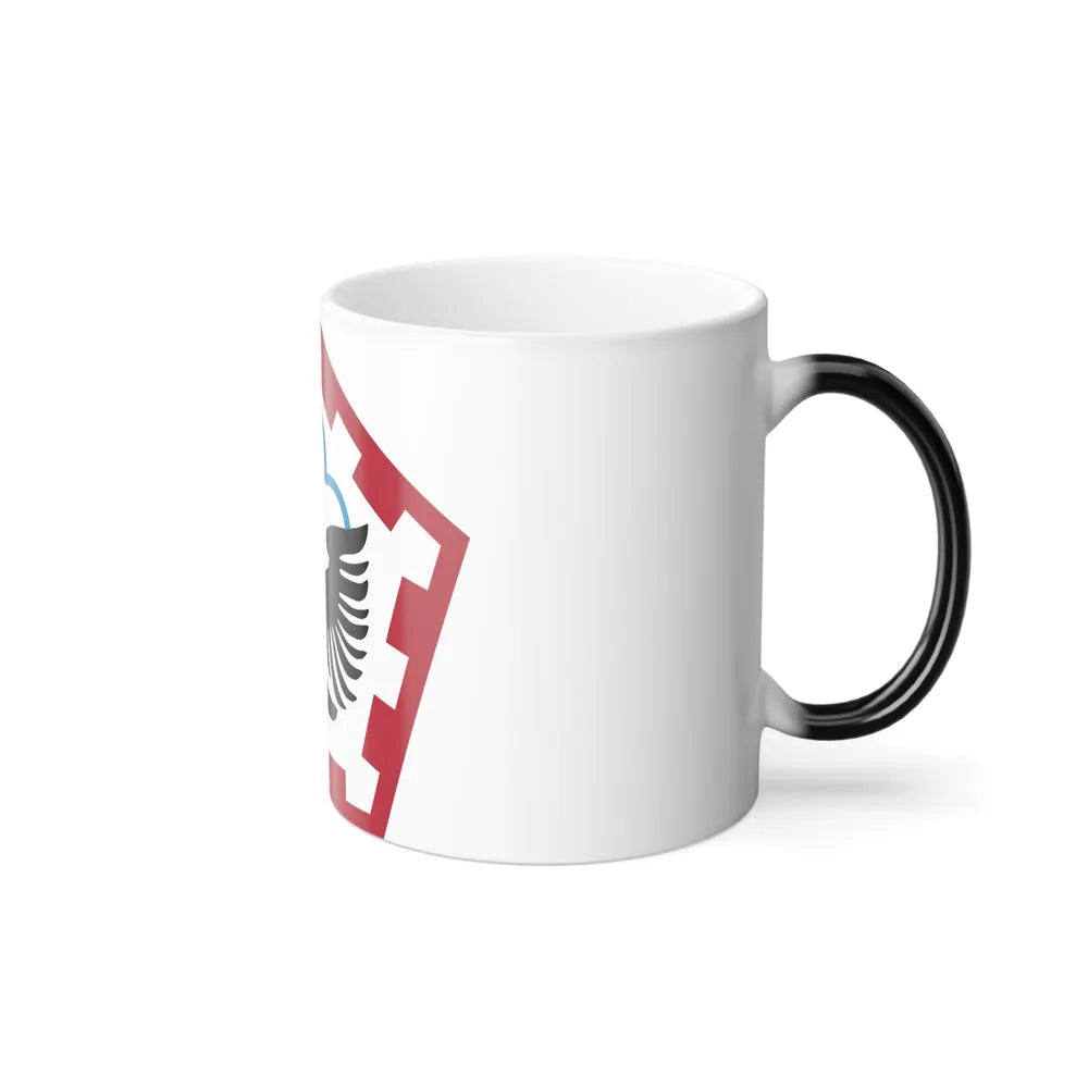 555th Engineer Brigade (U.S. Army) Color Changing Mug-Go Mug Yourself