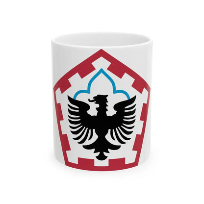 555th Engineer Brigade (U.S. Army) White Coffee Mug-11oz-Go Mug Yourself