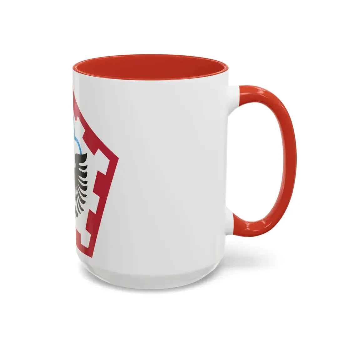 555th Engineer Brigade (U.S. Army) Accent Coffee Mug - Go Mug Yourself