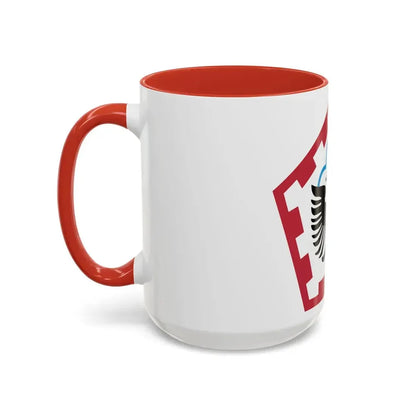 555th Engineer Brigade (U.S. Army) Accent Coffee Mug - Go Mug Yourself