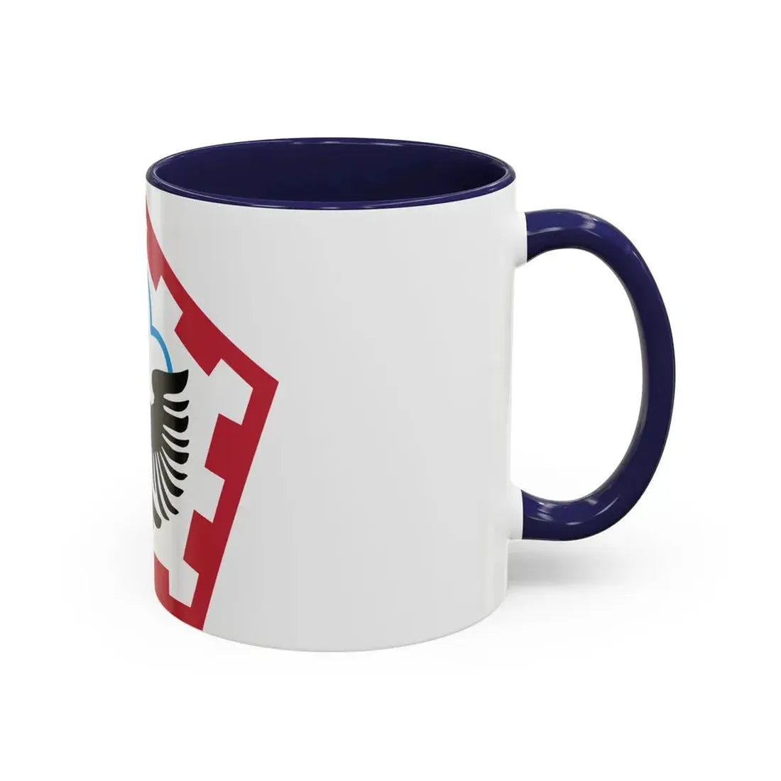 555th Engineer Brigade (U.S. Army) Accent Coffee Mug - Go Mug Yourself