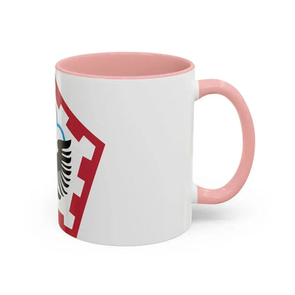 555th Engineer Brigade (U.S. Army) Accent Coffee Mug - Go Mug Yourself