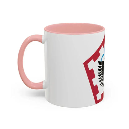 555th Engineer Brigade (U.S. Army) Accent Coffee Mug - Go Mug Yourself