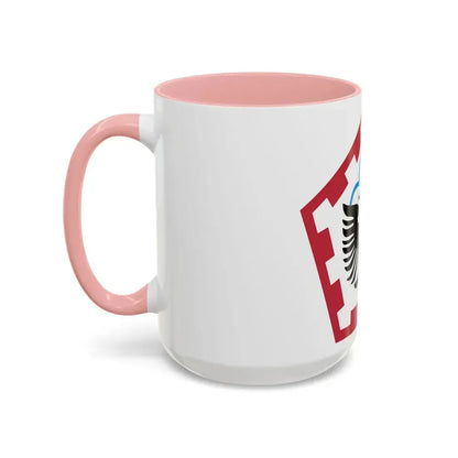 555th Engineer Brigade (U.S. Army) Accent Coffee Mug - Go Mug Yourself
